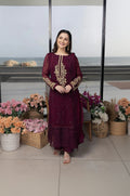 RP1114-AZURE - Summer 3PC Lawn Embroidered Suit