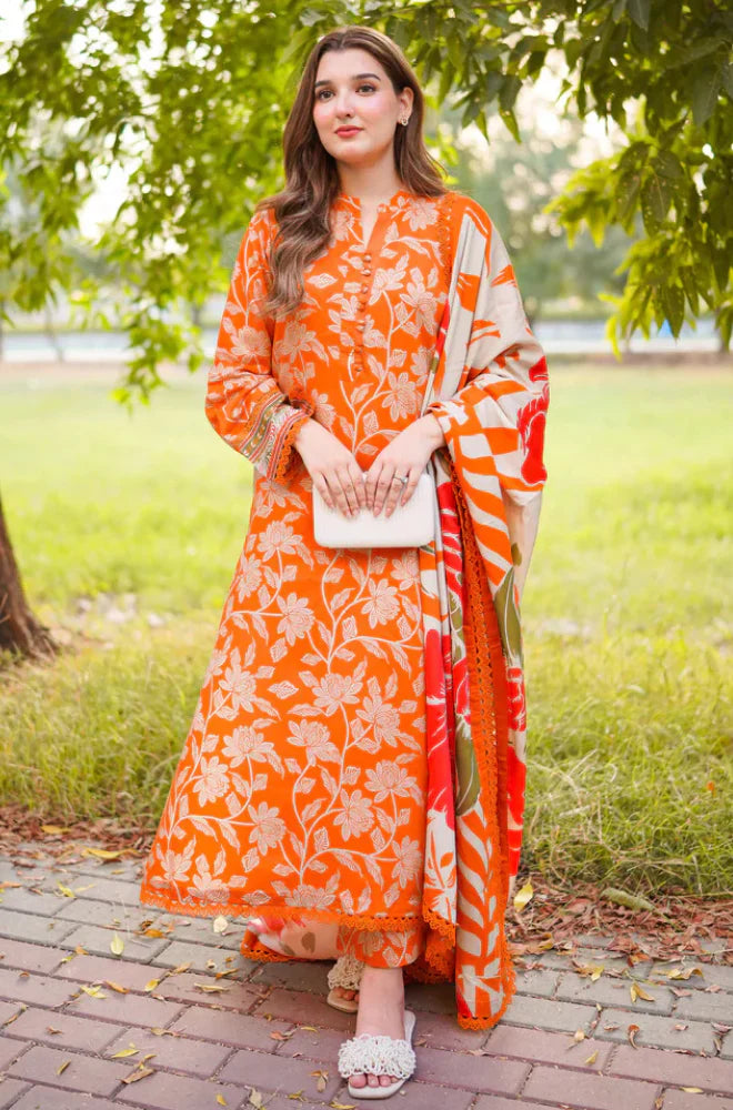 RP1106 -Aneelas - Summer 3PC Lawn Digital Print Dress