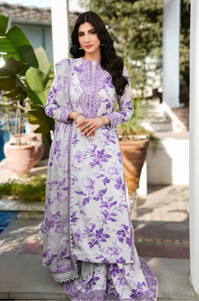 RP1160Summer 3PC Lawn Digital Print Dress