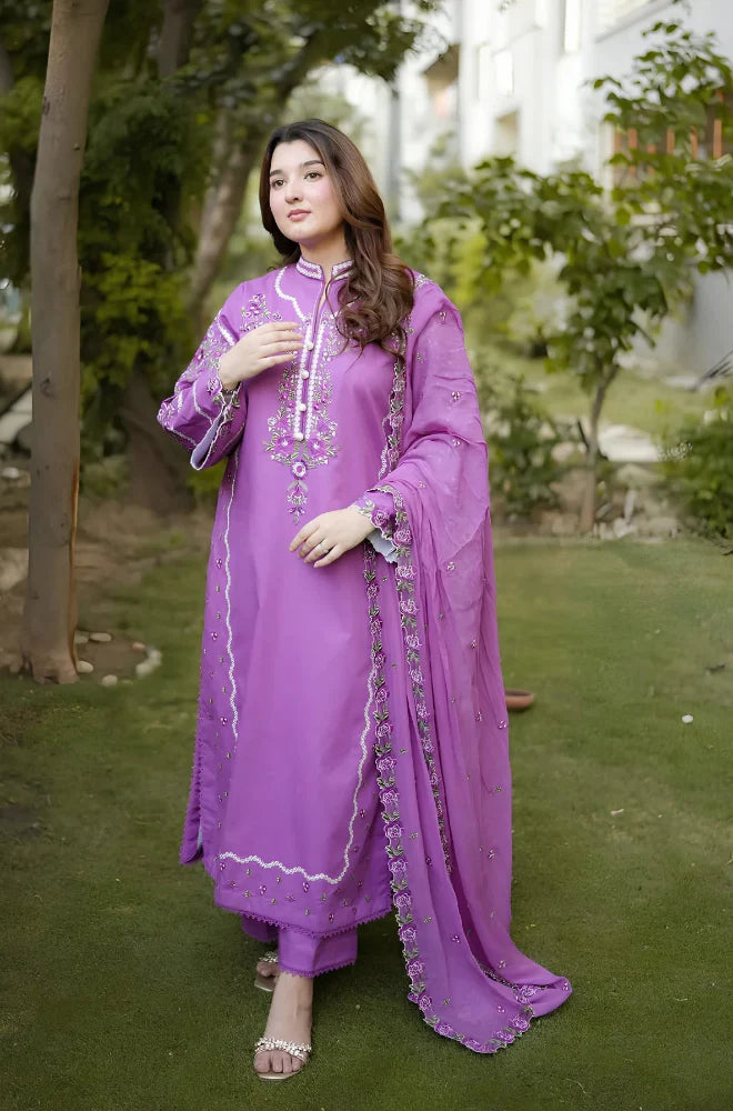 RP 1244 Aneelas - Summer 3PC Lawn Embroidered Suit