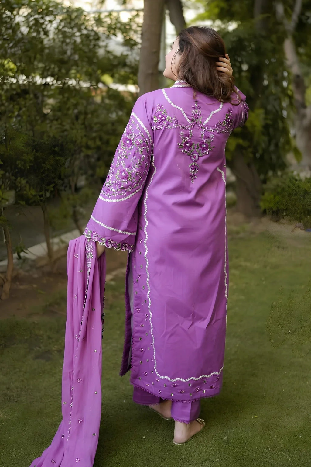 RP 1244 Aneelas - Summer 3PC Lawn Embroidered Suit