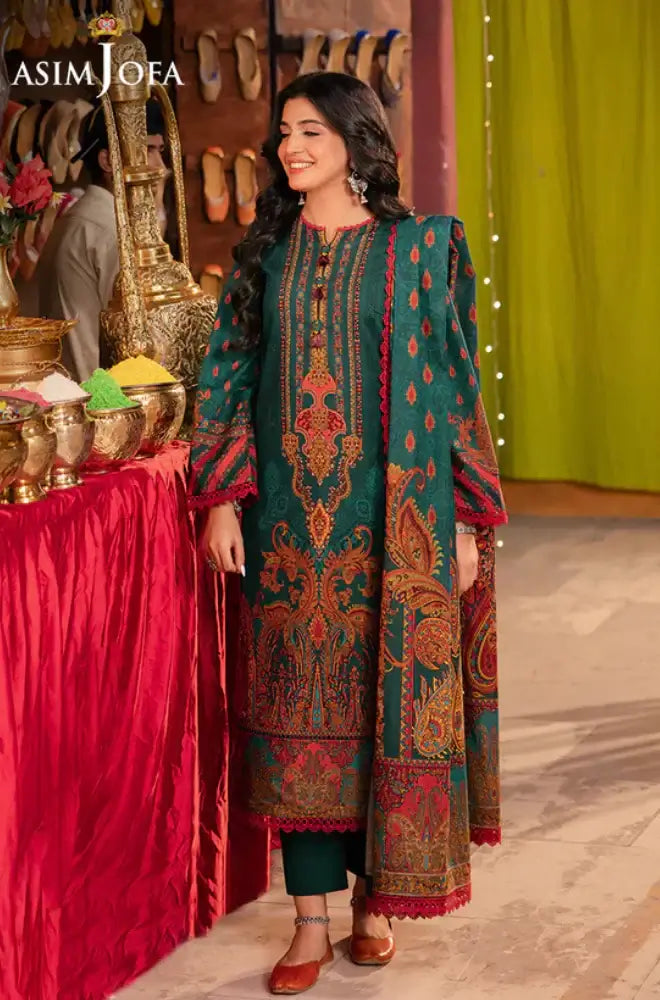 RP1142Asim Jofa - Summer 3PC LAWN Digital Print Dress
