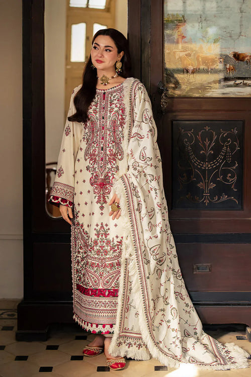 Rp3306-Asim Jofa - Winter 3PC Dhanak Embroidered Suit