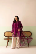 Rp1207Baroque - Summer-3PC Lawn Embroidered Suit