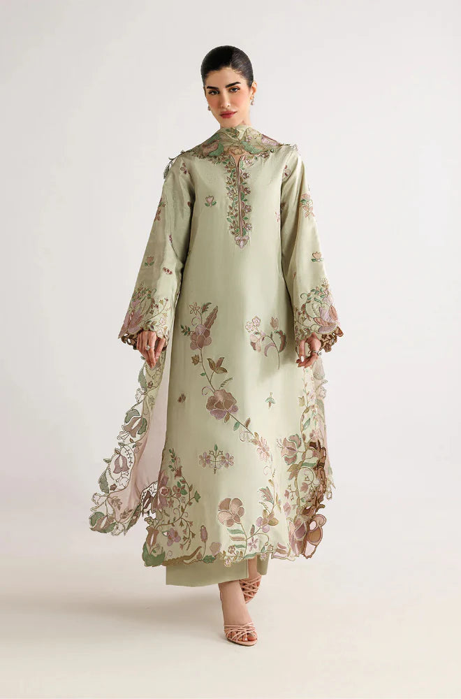 Rp1217Baroque - Summer-3PC Lawn Embroidered Suit