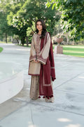 Rp3324-Baroque - Winter 3PC Dhanak Embroidered Suit