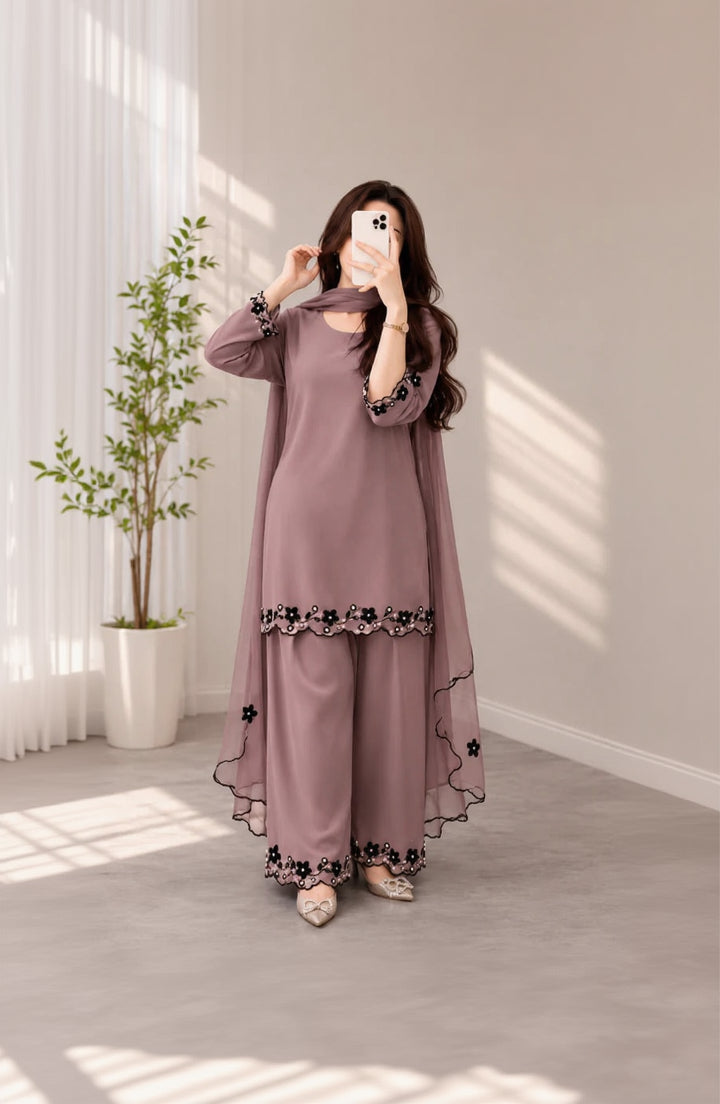 Rp 1243 Rangraiz - Summer-3PC Lawn Embroidered Suit