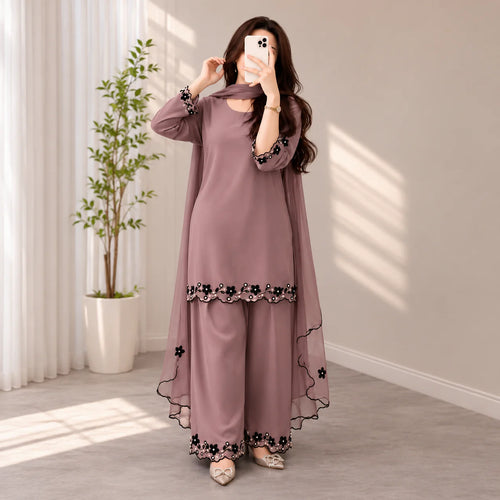 Rp 1243 Rangraiz - Summer-3PC Lawn Embroidered Suit