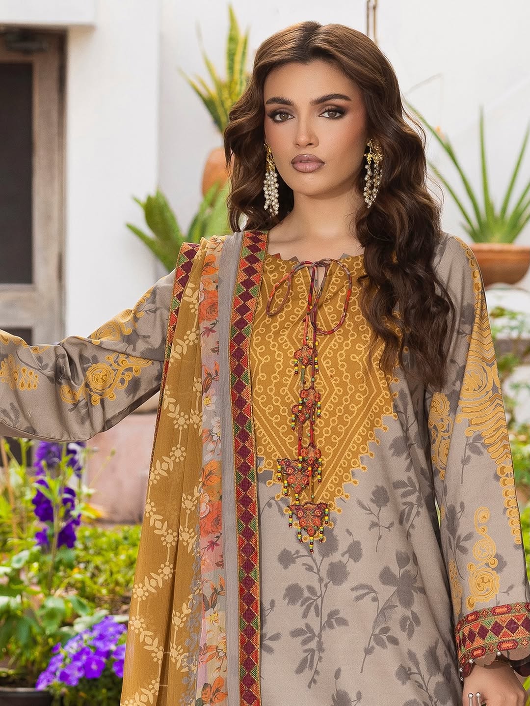 RP1186CHARIZMA - Summer 3PC Lawn Digital Print Dress