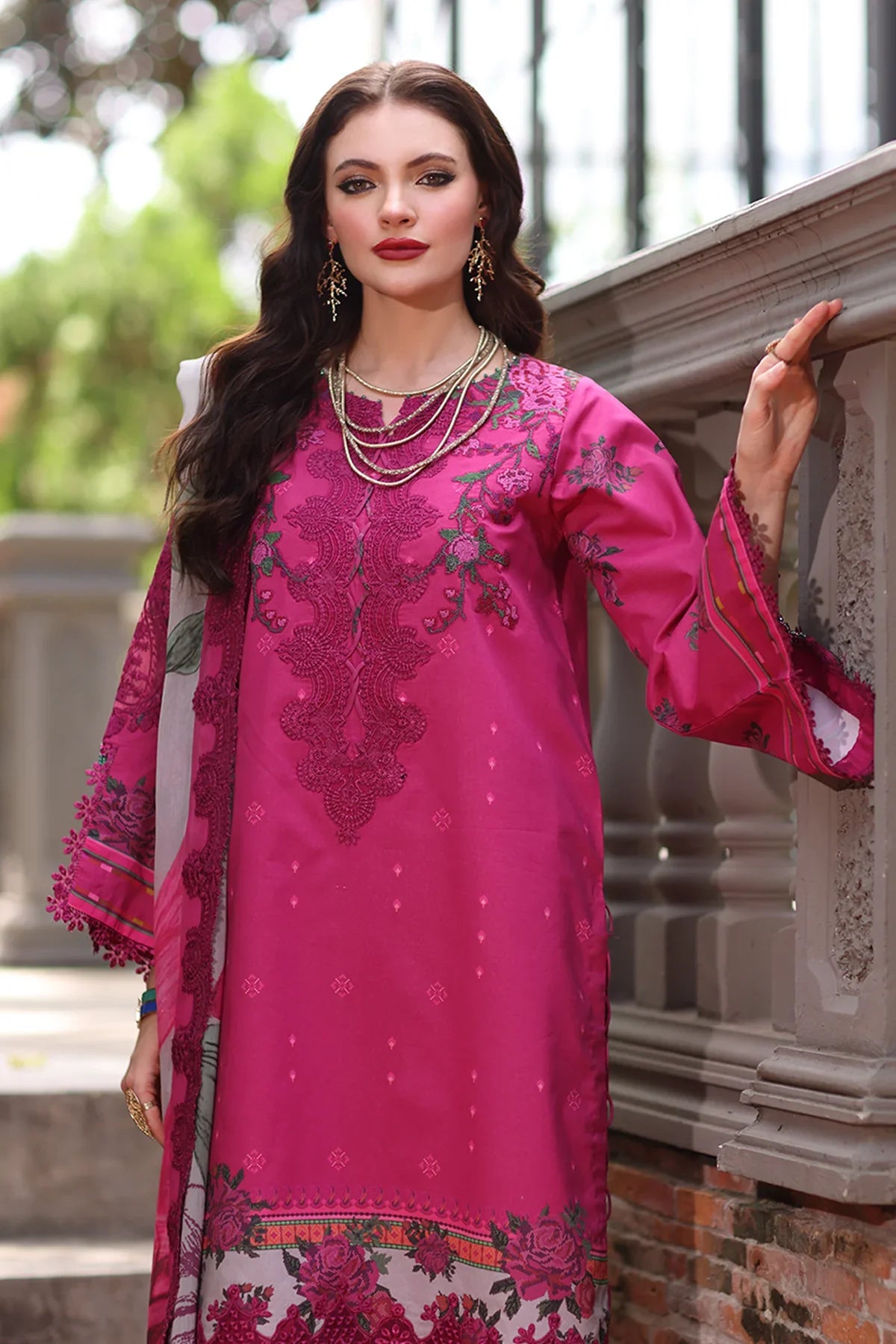 RP1180Charizma - Summer 3PC Lawn Digital Print Dress