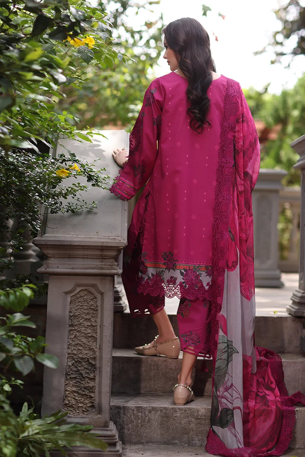 RP1180Charizma - Summer 3PC Lawn Digital Print Dress
