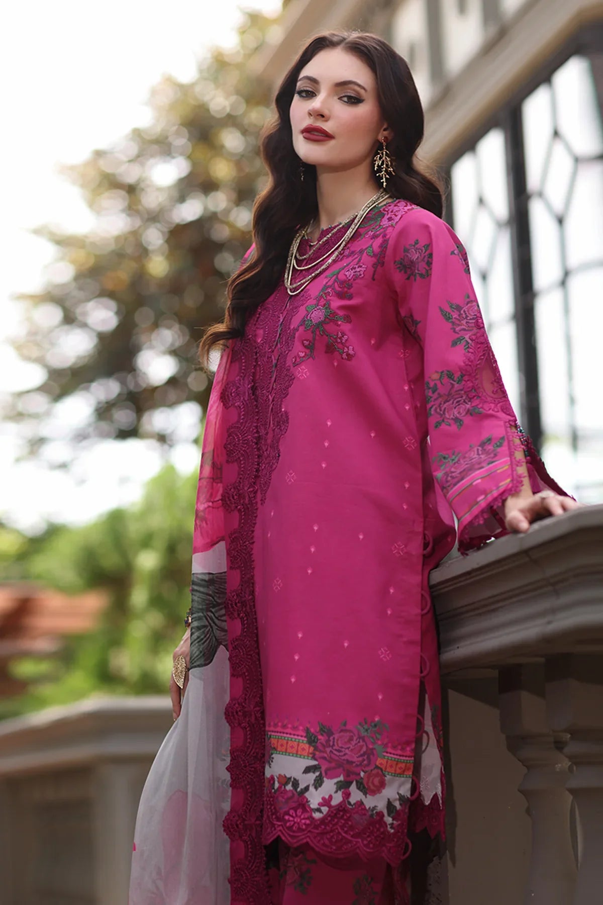 RP1180Charizma - Summer 3PC Lawn Digital Print Dress