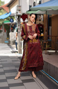 RP1271 Charizma - Winter 3PC Karandi Digital Print Dress