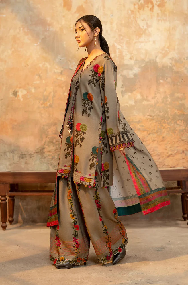 RP33134 - Charizma - Winter 3PC Karandi Digital Print Dress