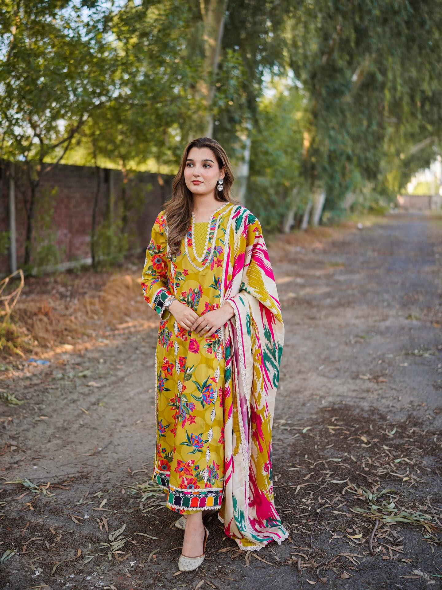 RP33419- Charizma - Winter 3PC Karandi Digital Print Dress