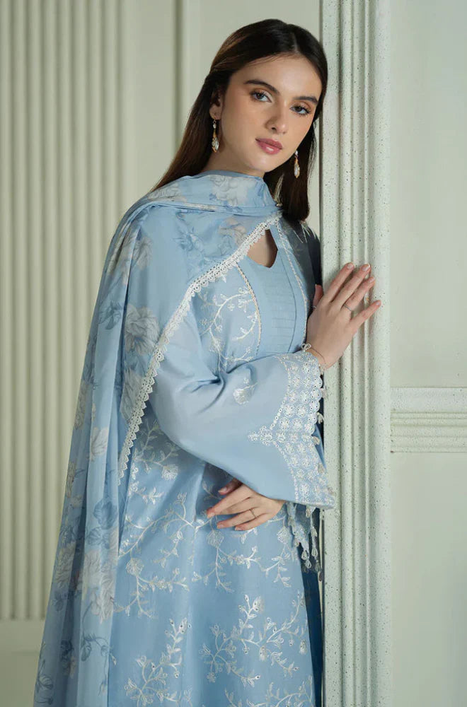 Rp1082 -Cross Stitch - 3PC Lawn Embroidered Suit