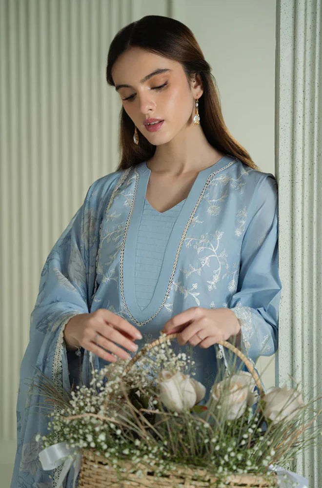 Rp1082 -Cross Stitch - 3PC Lawn Embroidered Suit