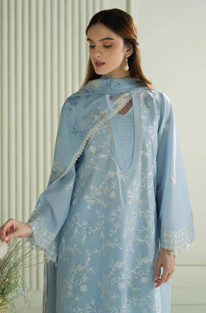 Rp1082 -Cross Stitch - 3PC Lawn Embroidered Suit