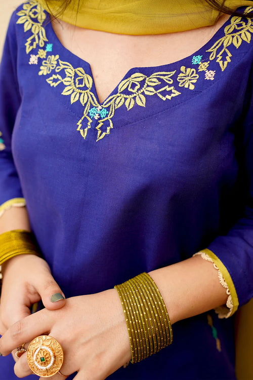 Rp1123- Dyot - Summer 3PC Lawn Embroidered Suit