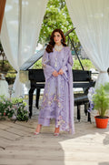 RP1138Elaf - Summer 3PC Lawn Chikenkari Embroidered Shirt