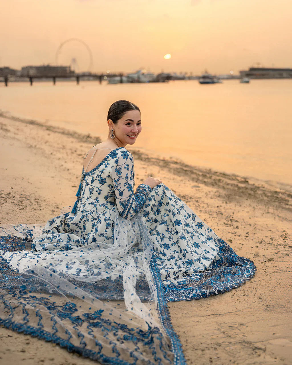 Rp1187FAIZA SAQLAIN -Summer 3PC Lawn Embroidered Suit