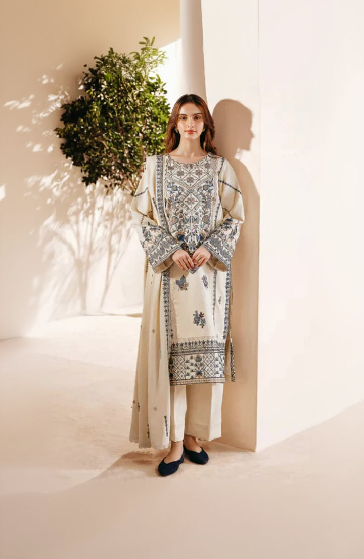 Rp3381-Florent - Winter 3PC Dhanak Embroidered Suit