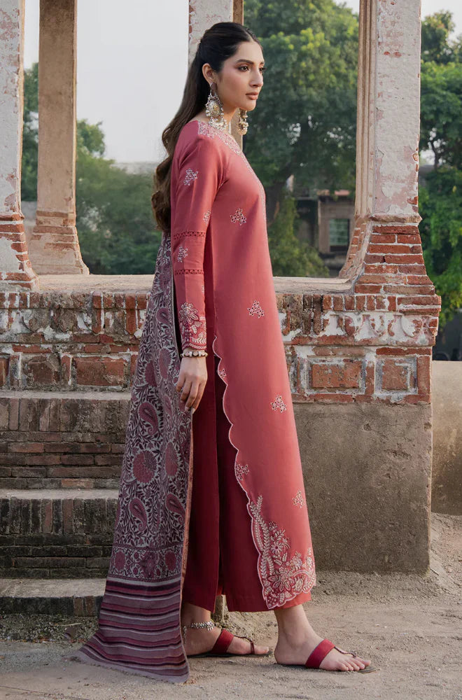 RP33133 -Izel - Winter 3PC Dhanak Embroidered Suit