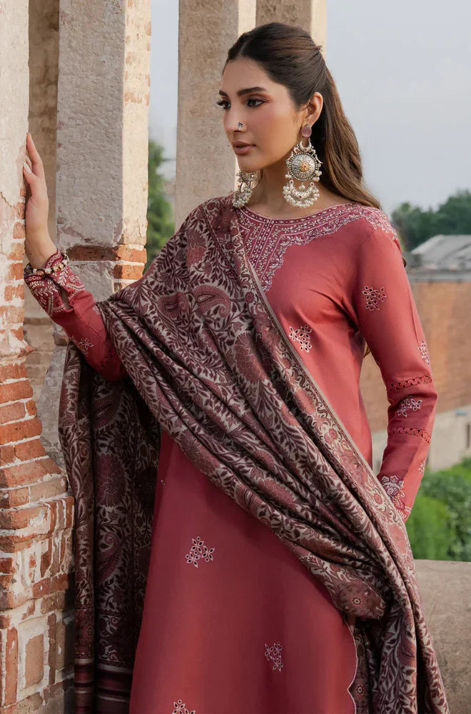 RP33133 -Izel - Winter 3PC Dhanak Embroidered Suit