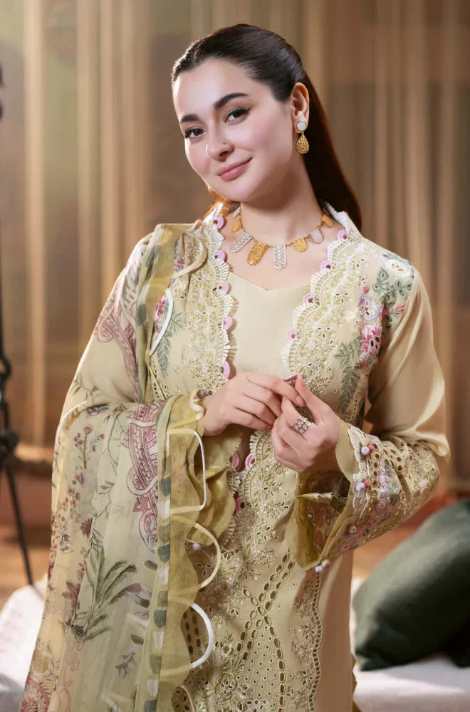 RP1118 - JADE - Summer 3PC Lawn Chickenkari Embroidered Suit