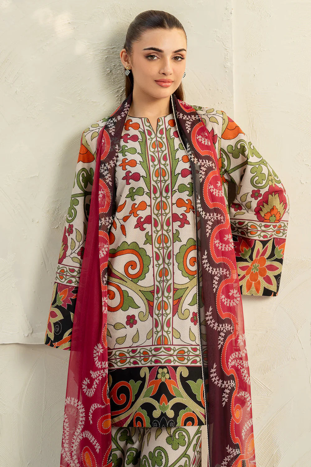 RP1158Jazmin - Summer 3PC Lawn Digital Print Dress