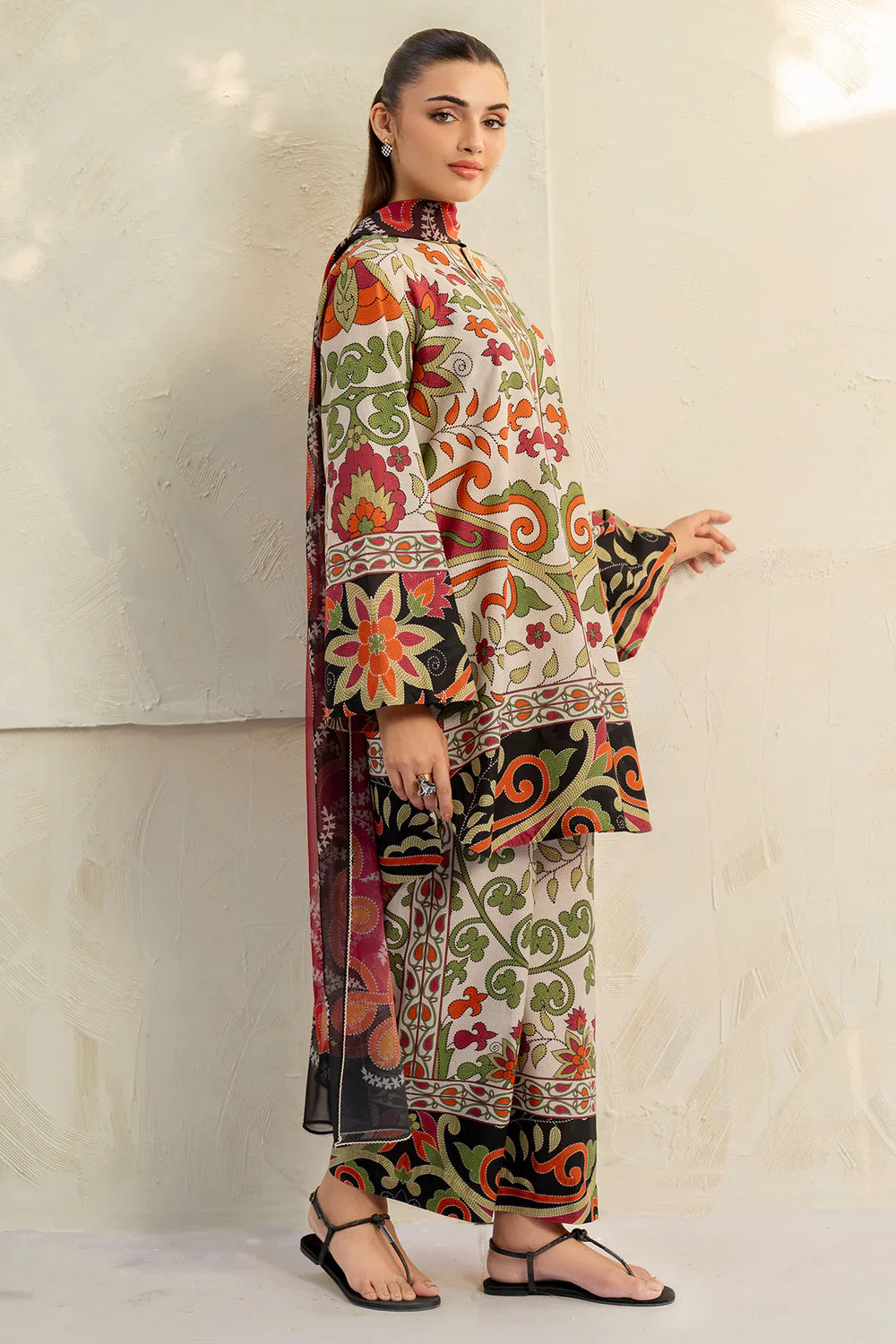 RP1158Jazmin - Summer 3PC Lawn Digital Print Dress