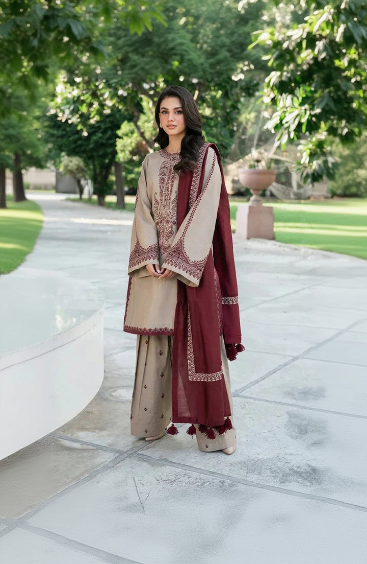 RP1018 - Sapphire 3PC Lawn Embroidered Suit