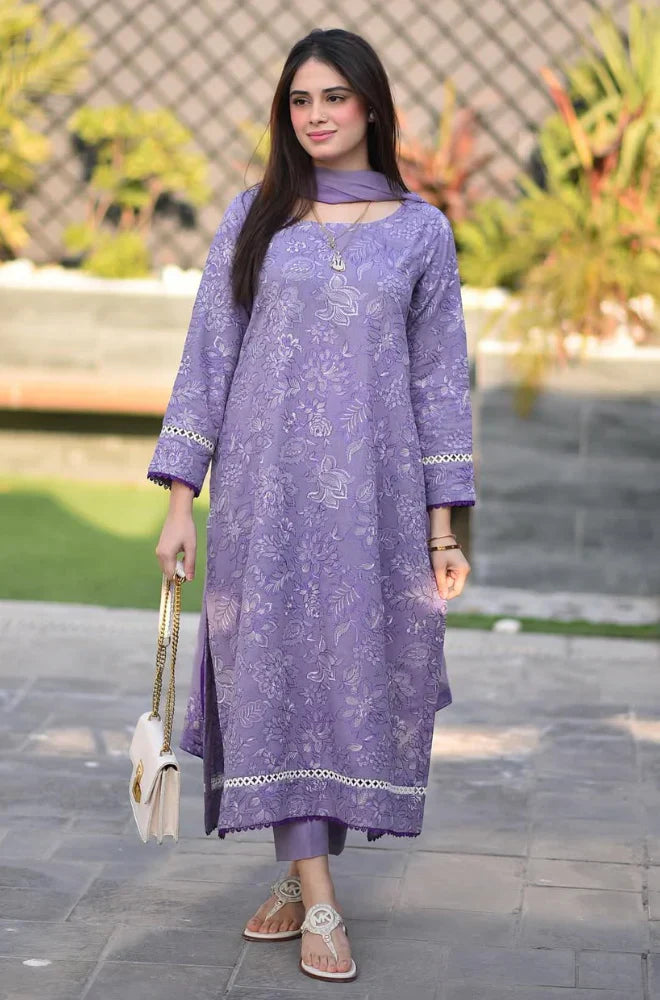 RP1020 - Breeze 3PC Lawn Embroidered Suit
