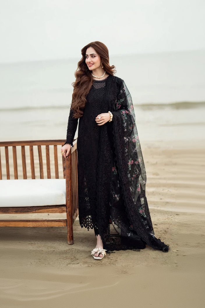 RP1041 - Nureh 3PC Lawn ChickenKari Embroidered