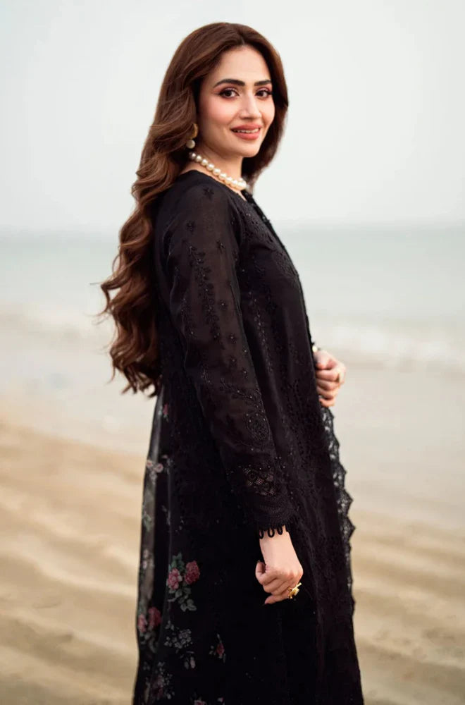 RP1041 - Nureh 3PC Lawn ChickenKari Embroidered