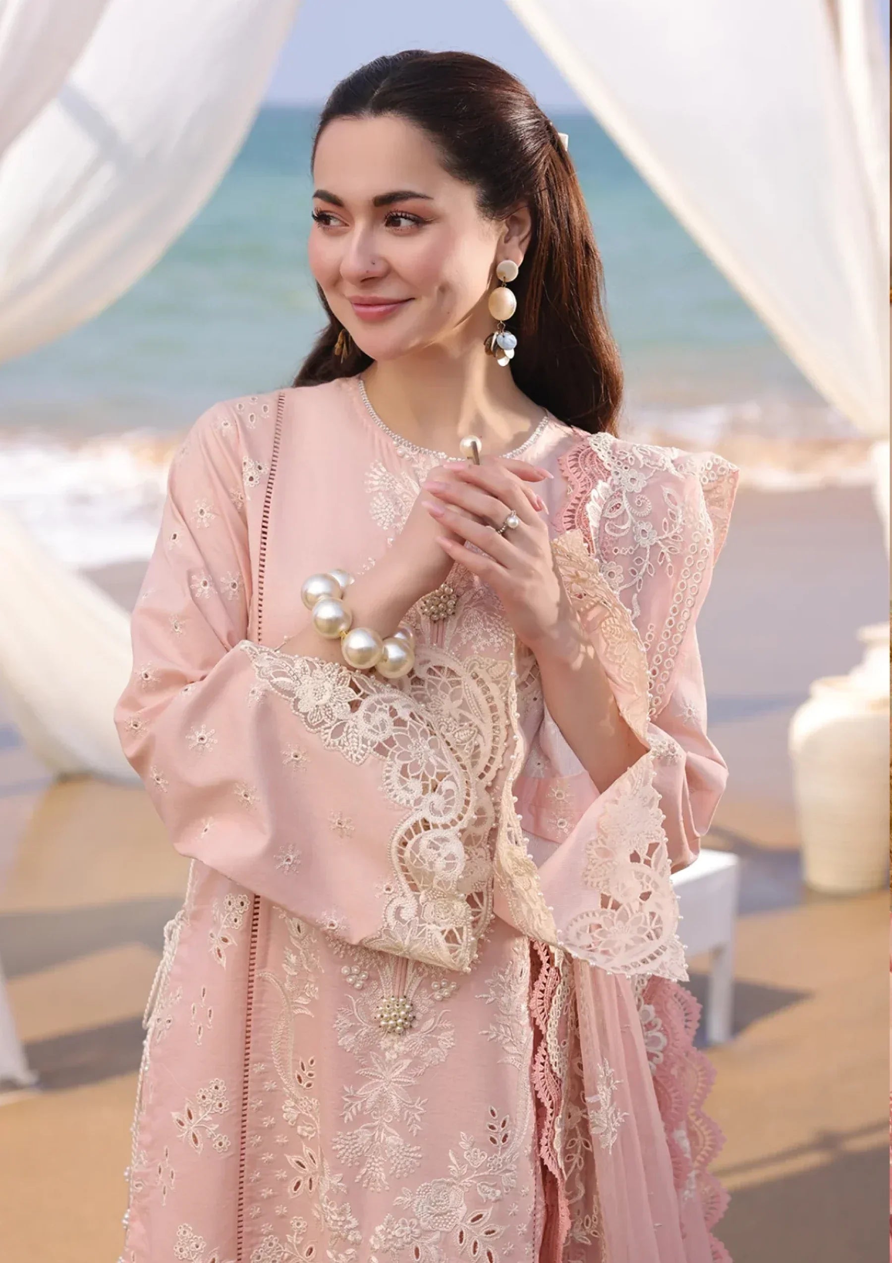 RP1042 - Imrozia Serene Hania Luxury Lawn 3Pc Suit