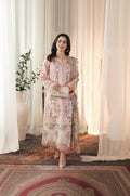 RP1053 - Qalamkar - 3PC Lawn ChickenKari Embroidered Suit