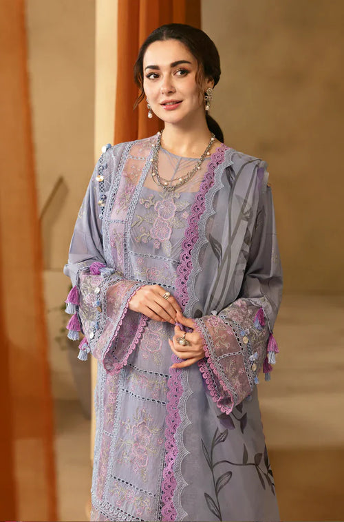 RP1063 - Saira Rizwan 3PC Lawn Chickenkari Embroidered Suit