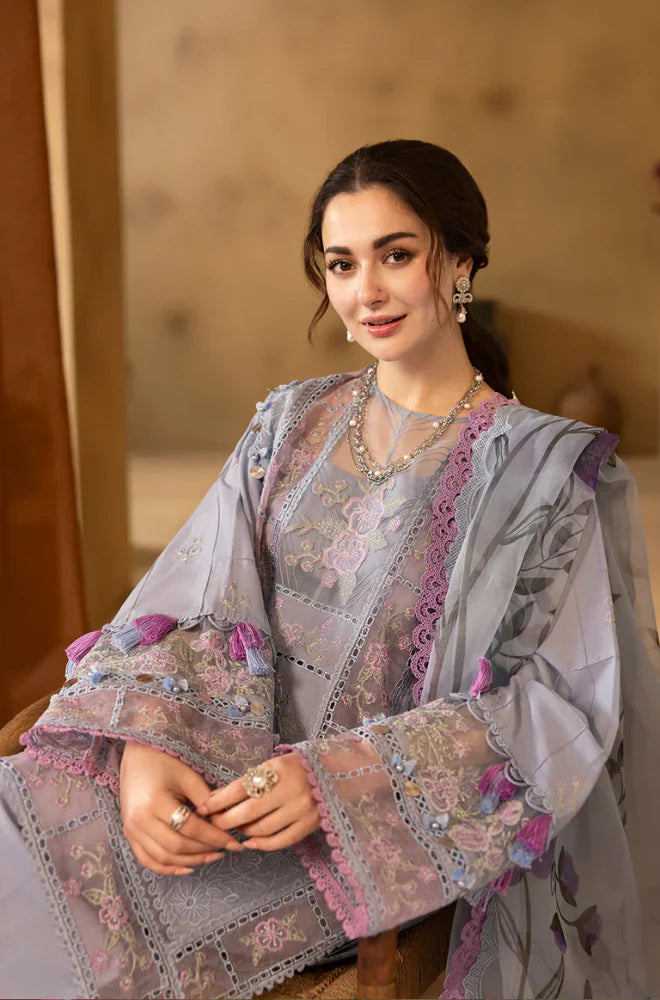 RP1063 - Saira Rizwan 3PC Lawn Chickenkari Embroidered Suit