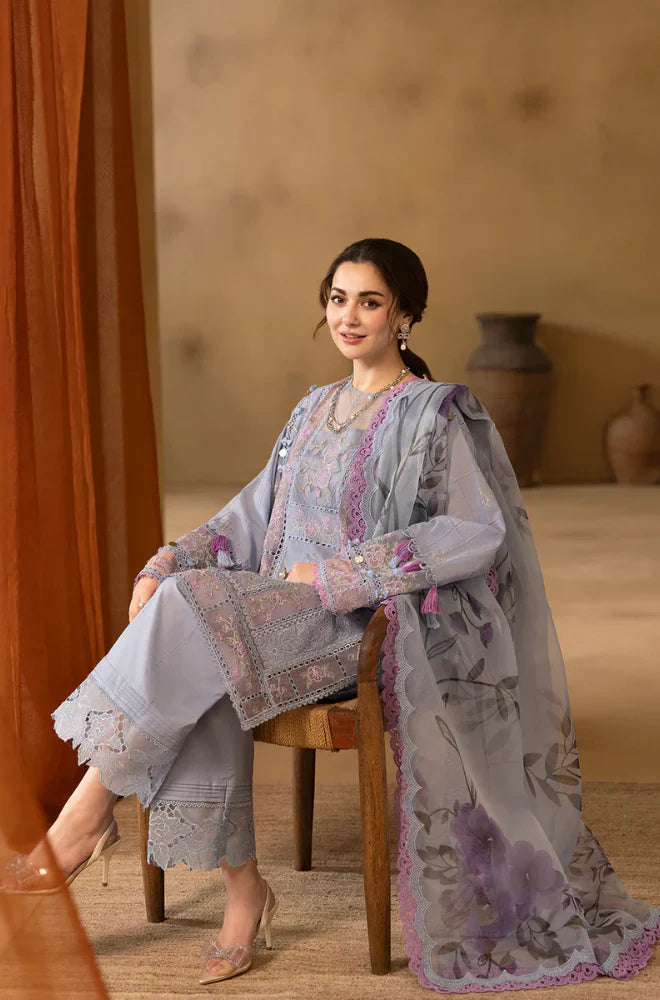 RP1063 - Saira Rizwan 3PC Lawn Chickenkari Embroidered Suit