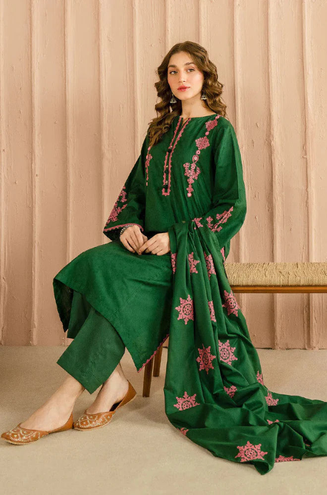 RP1068 - Sapphire 3PC Embroidered Lawn Suit
