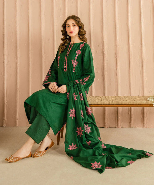 RP1068 - Sapphire 3PC Embroidered Lawn Suit