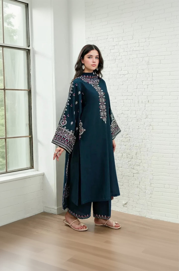 RP111 - Sapphire 3PC Lawn Embroidered Suit