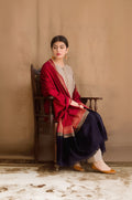 RP545-WINTER 3PC Khaddar suit with Embroidered Shawll