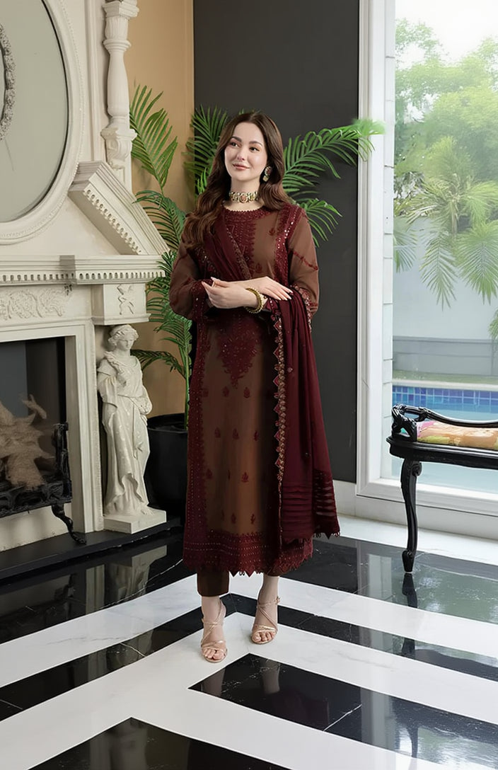 RP976 - ASIM JOFA SUMMER 3PC LAWN EMBROIDERED