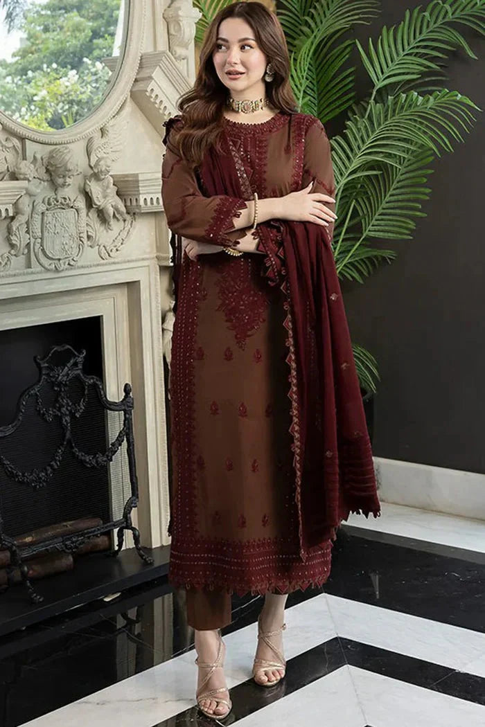 RP976 - ASIM JOFA SUMMER 3PC LAWN EMBROIDERED