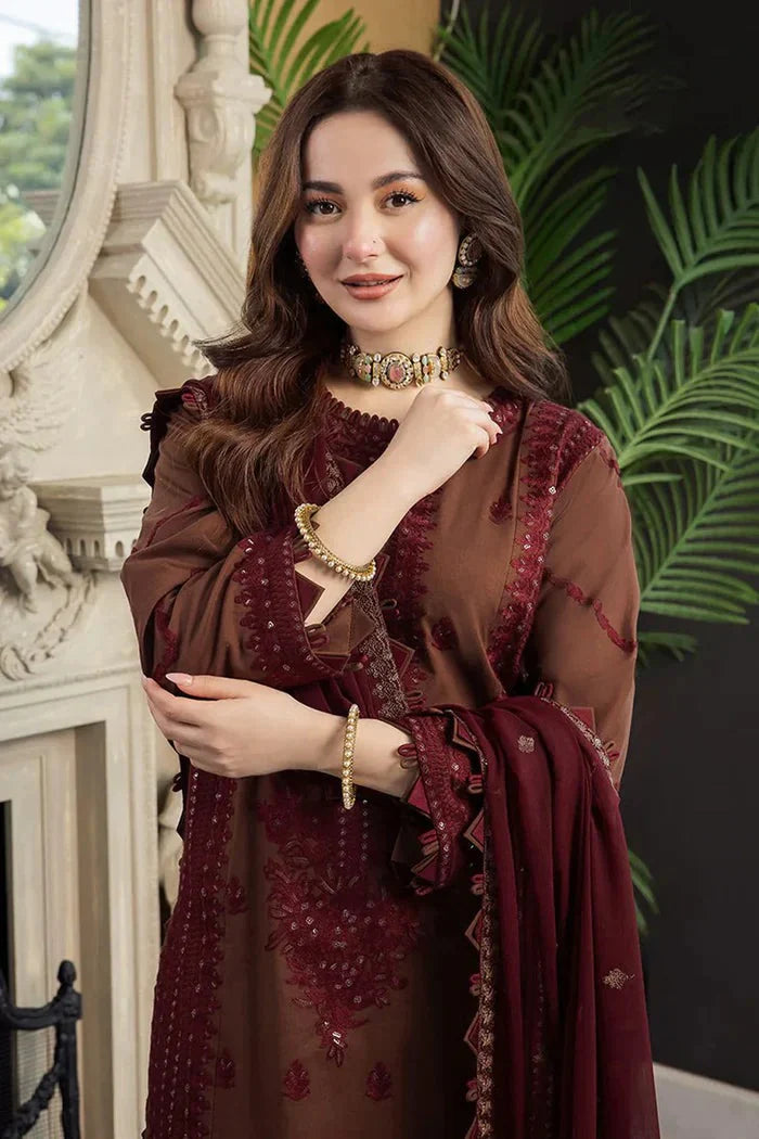 RP976 - ASIM JOFA SUMMER 3PC LAWN EMBROIDERED