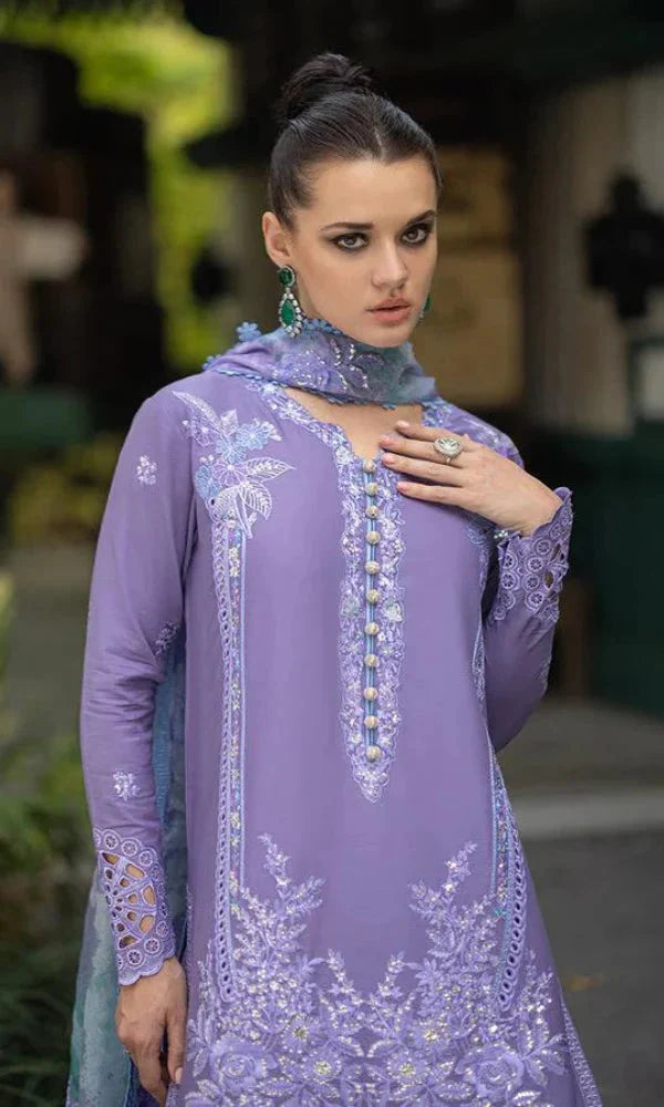 RP978 - Mushaq - 3PC Chickan Kari Embroidered Lawn Suit