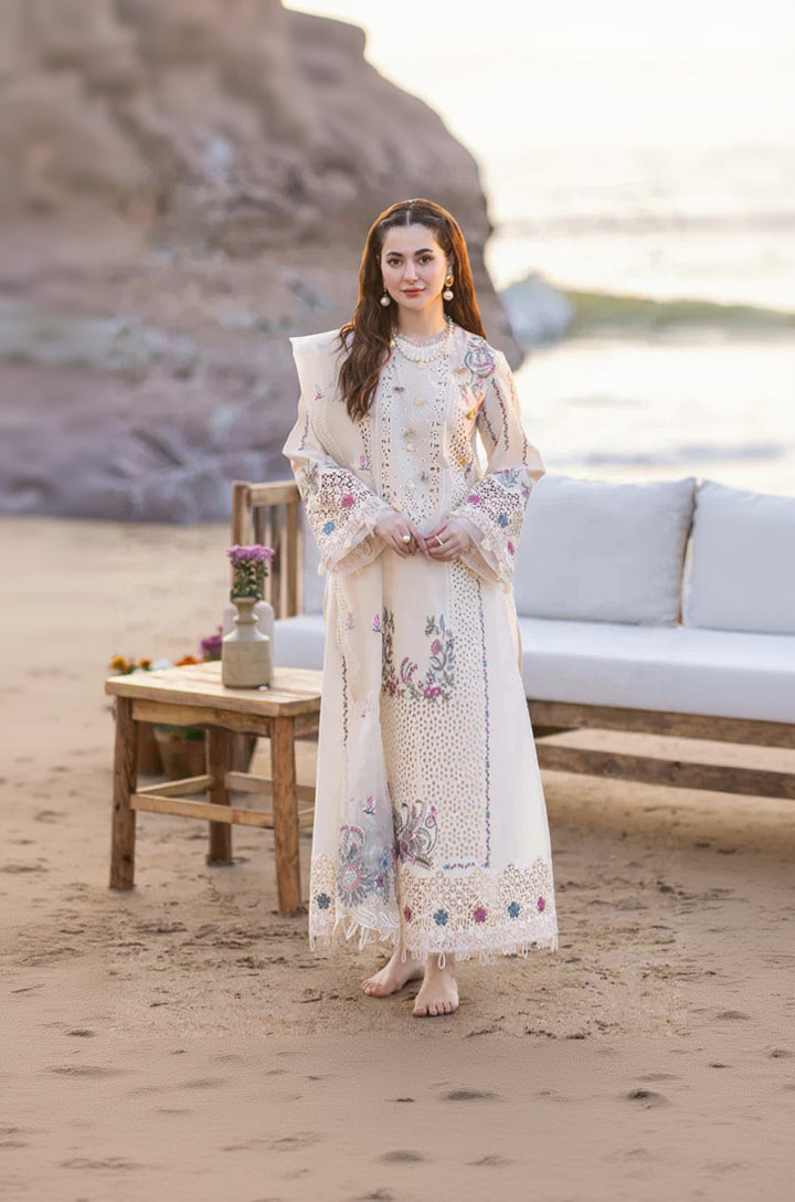 RP997 - Qalamkar 3 Piece Chickenkari Embroidered Lawn Suit