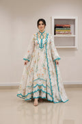 RP 1242 Rangraiz - 3 piece Lawn frock style Printed suit